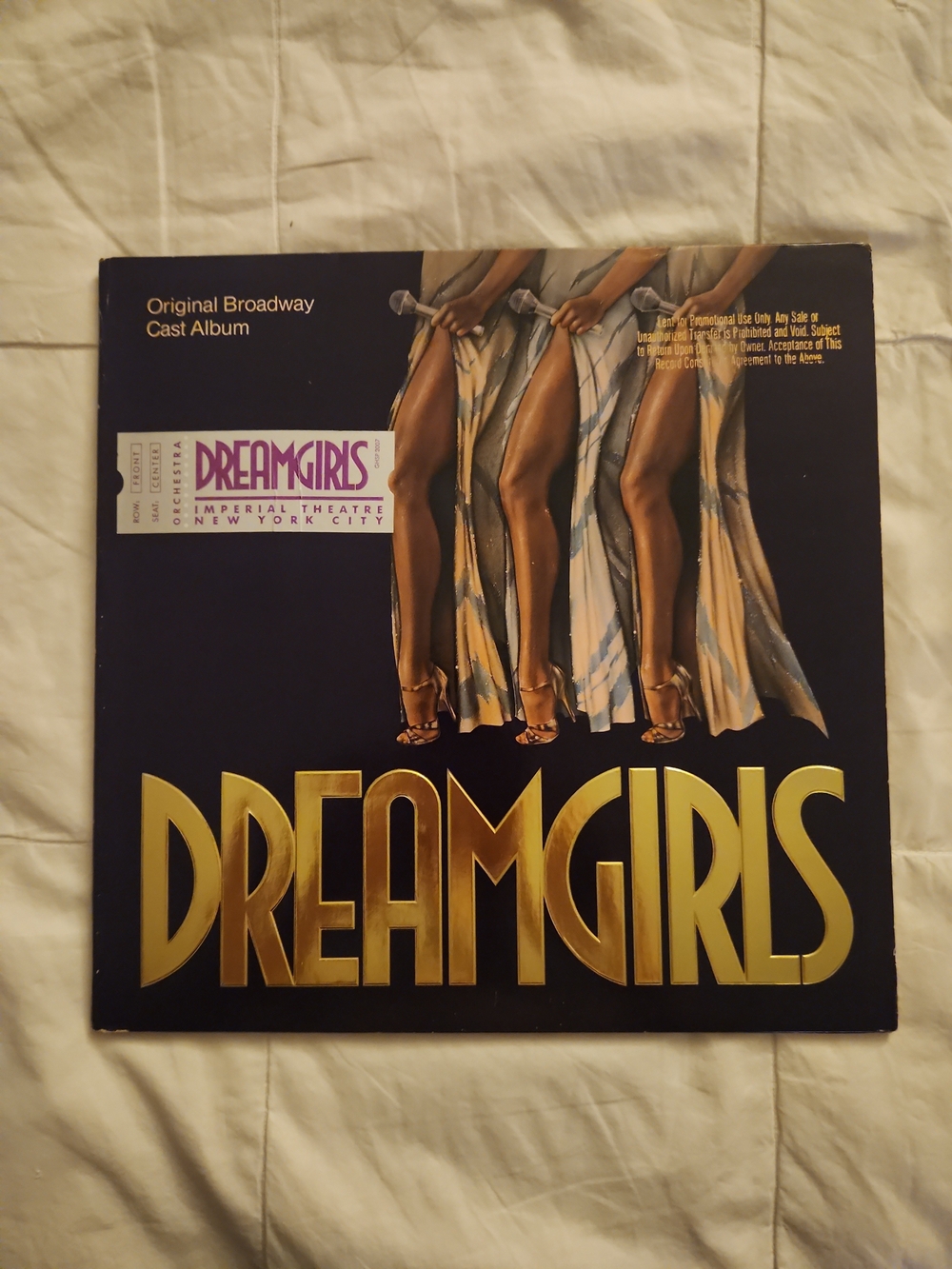 Dreamgirls Original Broadway Cast Vinyl - DJ COPY SECRET STASH! VG++